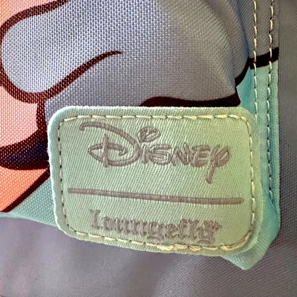 NWT Full-Size Loungefly Disney Stitch Heart Cosplay Backpk Claire’s Exclusive 🫶🩷 - Picture 3 of 14